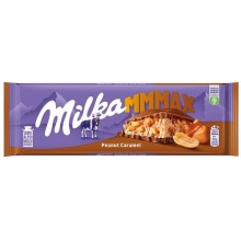 Шоколад молочний Milka Peanut Caramel 276 г (7622210609830)