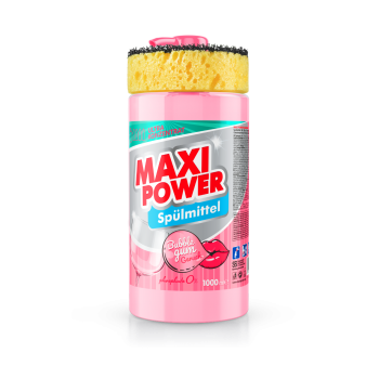 Засіб для миття посуду Maxi Power  Bubble gum 1 л (4823098408505)