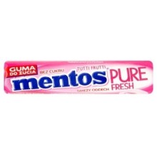 Жевательная резинка Mentos Pure Fresh Тутти-фрутти 15.5 г (80927150)