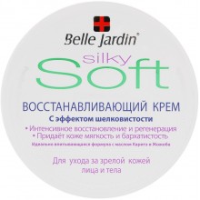 Крем для обличчя і тіла відновлюючий Belle Jardin Soft Silky Cream з ефектом шовковистості 200 мл (5907582903475)