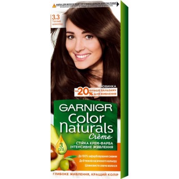 Фарба для волосся Garnier Color Naturals 3.3 Теплий Шоколад 110 мл (3600542266024)