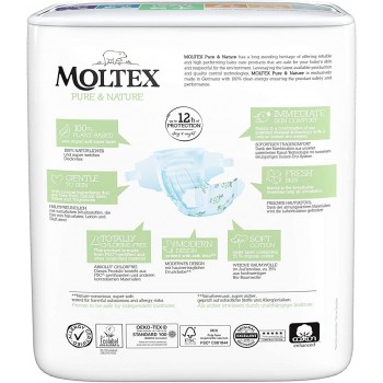 Подгузники Moltex Pure & Nature 4 (7-18кг) 29 шт (4018639010068)