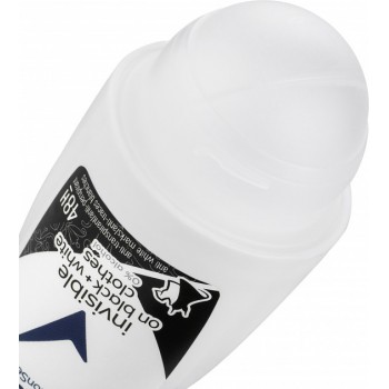 Дезодорант кульковий жіночий Rexona Невидимий на чорному і білому 50 мл (59095644)