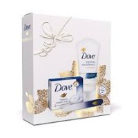 Подарочный набор Dove Особый уход за кожей рук. Крем-мыло Dove красота и уход 135 г + крем для рук Dove основной уход 75 мл.