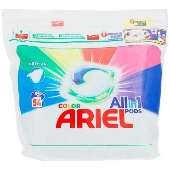 Гелевые капсулы для стирки Ariel All in One Pods Color 54 шт (цена за 1 шт) (8006540115671)