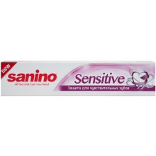 Зубна паста Sanino  Sensitive захист для чутливих зубів 50 мл (8690506471804)