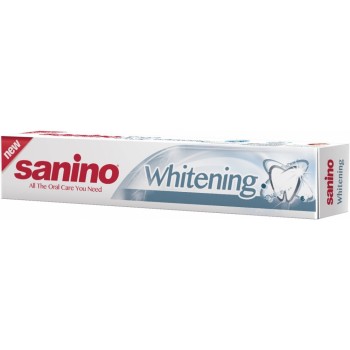 Зубна паста Sanino Whitening Білосніжна посмішка 50 мл (8690506471767)