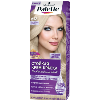 Краска для волос Palette A12 Платиновый блонд 110 мл (4015100180787)