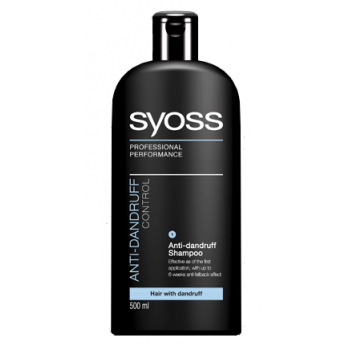 Шампунь для волос Syoss 500 мл Antidandruff  против перхоти (9000101218701)