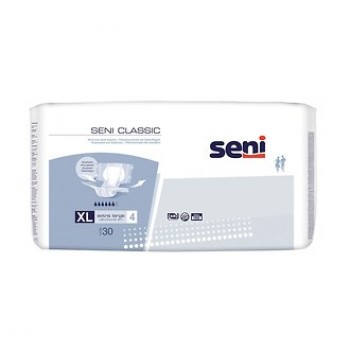 Подгузники для взрослых Seni Classic Extra Large 130-170 см.  30 шт (5900516696429)