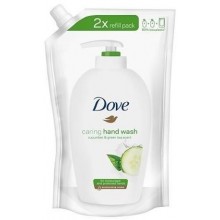 Жидкое крем-мыло Dove Cucumber & Green Tea Scent дой-пак 500 мл  (8717163097700)