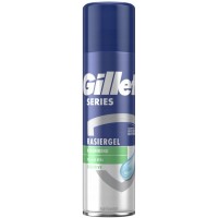 Гель для гоління Gillette Series Sensitive Aloe Vera 200 мл (7702018620371)