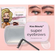 Мыло фиксатор для супер бровей Kiss Beauty Super eyebrows 25 г (6903072420469)
