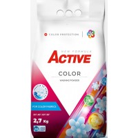 Стиральный порошок Active Color 2.7 кг 36 циклов стирки (4820196010746)