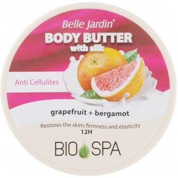 Крем для тела антицеллюлитный Belle Jardin Body Butter Cream Грейпфрут и Бергамот 300 мл (5907582903567)