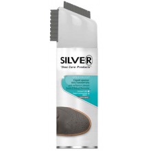 Фарба спрей Silver для нубука та замші темно-сірий 250 мл  (8690757005728)