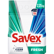 Пральний порошок Savex Automat Premium Fresh 2.25 кг (3800024047909)