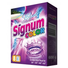 Пральний порошок Signum Color 600 г (4823051463862)