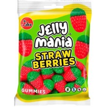 Конфеты желейные Jake Jelly Mania Strawberries 100 г (8412147571350)