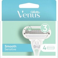 Сменные картриджи для бритья Venus Smooth Sensitive 4 шт (цена за 1шт) (7702018567911)