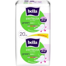 Гігієнічні прокладки Bella Perfecta Ultra Green 10 + 10 шт (5900516004446)