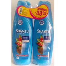 Шампунь для волос Shamtu  с экстрактом хны для окрашенных волос  2*200мл