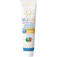 Дитячий сонцезахисний крем Bioton Cosmetics BioSun SPF 45 120 мл (4820026147987)