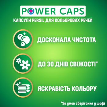 Гелеві капсули Persil Power Caps Color 48 шт (ціна за 1 шт) (9000101515923)