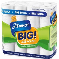 Туалетний папір Almusso 3 шари 40 рулонів (5902431582764)
