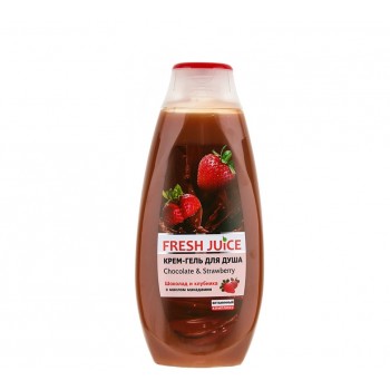 Гель для душа Fresh Juice 400 мл Chocolate-Strawberry (4823015936081)