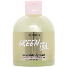 Увлажняющий гель для мытья рук и тела Hollyskin Green Tea 300 мл (4823109700857)