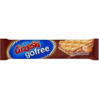 Вафельный батончик Grzeski Gofree шоколадный с лесными орехами 33 г (5900352013022)