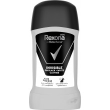 Антиперспирант стик Rexona Men Invisible on Вlack + White (96097335)