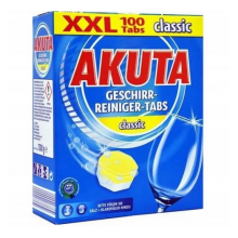 Таблетки для посудомоечных машин Akuta Classic  100 шт (цена за 1 шт) (28044185)