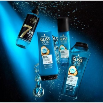 Шампунь для волос Gliss Kur Aqua Revive Увлажняющий 400 мл (9000101659214)