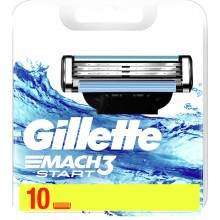 Сменные картриджи для бритья Gillette Mach3 Start 10 шт (цена за 1шт) (7702018603800)