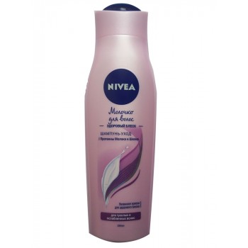 Шампунь догляд Nivea молочко для волосся здоровий блиск 250 мл (4005900551122)