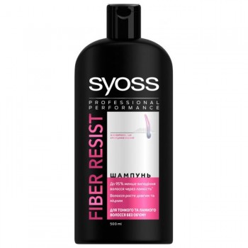 Шампунь для волос Syoss Fiber Resist против выпадения 500 мл (4015001005172)