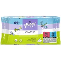 Влажные салфетки для детей Huggies Happy Classic 64 шт (5900516421700)
