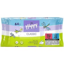 Влажные салфетки для детей Huggies Happy Classic 64 шт (5900516421700)