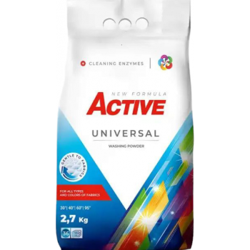 Пральний порошок Active Universal 2.7 кг 36 циклів прання (4820196010722)