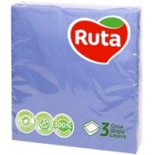 Серветка Ruta Color блакитна 20 листів (4820023743687)
