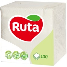 Салфетка Ruta белая 100 листов (4820023740495)