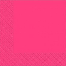 Серветка Марго Темно-Рожева 3 шари 33х33 см 18 шт (4820076640889)