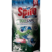 Капсули для прання  Spiro universal без фосфатів 10 шт (5900308778876)