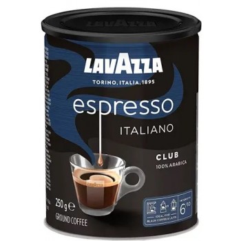 Кофе молотый LavAzza Espresso Italiano Club 250 г жб (8000070015456)