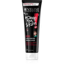 Eveline Clean Your Skin SOS ультраочищающий пилинг-скраб для умывания 100 мл (5901761994056)