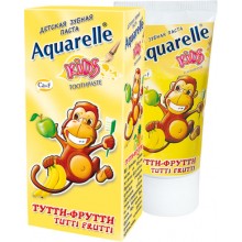 Зубная паста для детей Aquarelle Kids Тутти-Фрутти 50 мл (3800023403355)