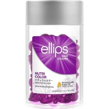 Вітамінні капсули для фарбованого волосся Ellips Сяйво кольору 50 шт (8993417200434)