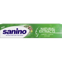 Зубная паста Sanino Natural Extracts с натуральными экстрактами 50 мл (8690506546489)